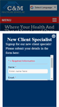 Mobile Screenshot of cmhealthcareservicesinc.com